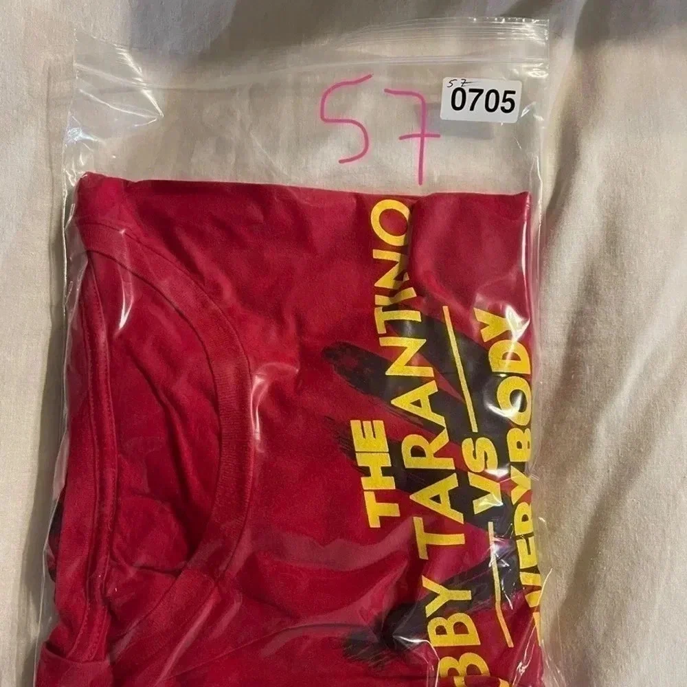 RARE Logic Bobby Tarantino Vs Everybody Tour Red Long Sleeve Tee.‎